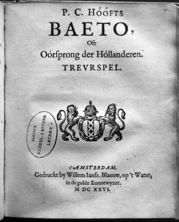 PC Hooft, Baeto