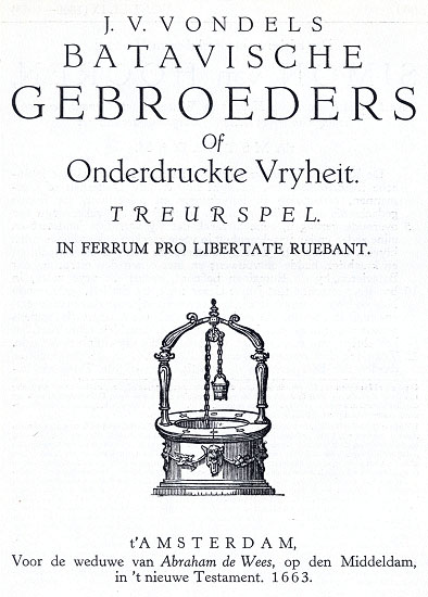 Joost van den Vondel, Batavische gebroeders (1663)