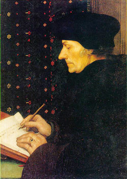 Desiderius Erasmus (1469-1536) - click to view large image